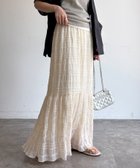 【ドゥドゥ/DouDou】のプリーツギャザースカート 大人の最旬トレンドファッション＆コーディネート founy(ファウニー) ファッション Fashion レディースファッション Fashion for Women スカート Skirts 春 Spring ギャザー Gathered, Ruffled スマート Smart, Elegant ロング Long, Long-Length S/S・春夏 SS, Spring/Summer, Warm Season 再入荷 Restock / Back in Stock 夏 Summer 2026年 2026 2026春夏・S/S Spring/Summer 2026 SS26 thumbnail アイボリー|ID: prp329100004990201 ipo3291000000037378120