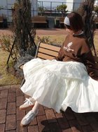 【スナイデル/SNIDEL】のボリュームフレアスカート 大人の最旬トレンドファッション＆コーディネート founy(ファウニー) ファッション Fashion レディースファッション Fashion for Women スカート Skirts Aライン・フレアスカート A-Line & Flared Skirts おすすめ Recommended / Our Picks シアー Sheer, See-Through ストレート Straight, Straight Cut スマート Smart, Elegant フィット Fit, Slim Fit 夏 Summer 春 Spring S/S・春夏 SS, Spring/Summer, Warm Season thumbnail IVR[003]|ID: prp329100004990219 ipo3291000000037378187
