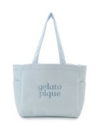 【ジェラート ピケ/gelato pique】のパイルバッグ 大人の最旬トレンドファッション＆コーディネート founy(ファウニー) ファッション Fashion レディースファッション Fashion for Women バッグ Bags おすすめ Recommended / Our Picks イエロー Yellow ストライプ Stripe, Striped Pattern スマート Smart, Elegant ポケット Pocket, Pocket Detail ポーチ Pouch, Small Case リゾート Resort, Vacation Style 夏 Summer 無地 Plain, Solid Color thumbnail BLU[086]|ID: prp329100004990263 ipo3291000000037378389