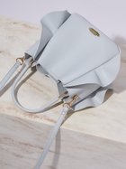 【セルフォード/CELFORD】のショルダー付ワンハンドルフリルバッグ 大人の最旬トレンドファッション＆コーディネート founy(ファウニー) ファッション Fashion レディースファッション Fashion for Women バッグ Bags ショルダー Shoulder, Shoulder Strap スマート Smart, Elegant フリル Frill, Ruffle プレート Plate, Dish メタル Metal, Metal Parts thumbnail SAX[083]|ID: prp329100004990264 ipo3291000000037378393