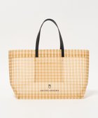【ユナイテッドアローズ/UNITED ARROWS】のチェック メッシュ トートバッグ 大人の最旬トレンドファッション＆コーディネート founy(ファウニー) ファッション Fashion レディースファッション Fashion for Women バッグ Bags チェック Check, Plaid, Tartan バランス Balance, Style Balance フォルム Silhouette, Form ポケット Pocket, Pocket Detail メッシュ Mesh, Net Fabric 夏 Summer 旅行 Travel 春 Spring S/S・春夏 SS, Spring/Summer, Warm Season thumbnail MUSTARD|ID: prp329100004990271 ipo3291000000037378426