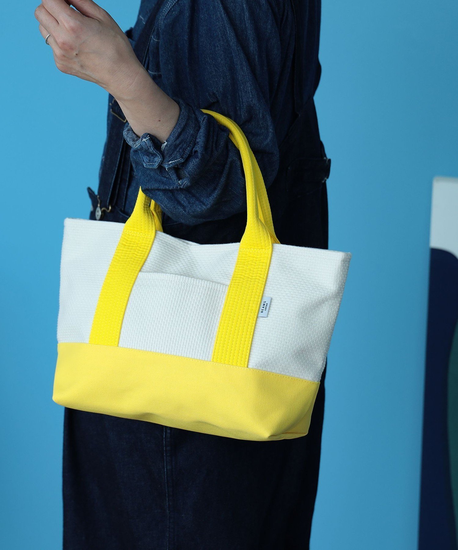 【ビームス ジャパン/BEAMS JAPAN】の〈UNISEX〉sasicco * BEAMS JAPAN / 別注 OBI ミニ トートバッグ カラー ギフト プレゼント インテリア・キッズ・メンズ・レディースファッション・服の通販 founy(ファウニー) 　ファッション　Fashion　レディースファッション　Fashion for Women　バッグ　Bags　シンプル　Simple, Minimal　ポケット　Pocket, Pocket Detail　別注　Limited Edition, Custom Order　ユニセックス　Unisex, Genderless　ギフト プレゼント　Gift / Present　黄|ID: prp329100004990273 ipo3291000000037378433