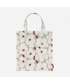 【マリメッコ/marimekko】の【日本限定】Mini Unikko トートバッグ 32*33cm ホワイト×ライトグレー|ID: prp329100004990283 ipo3291000000037378491