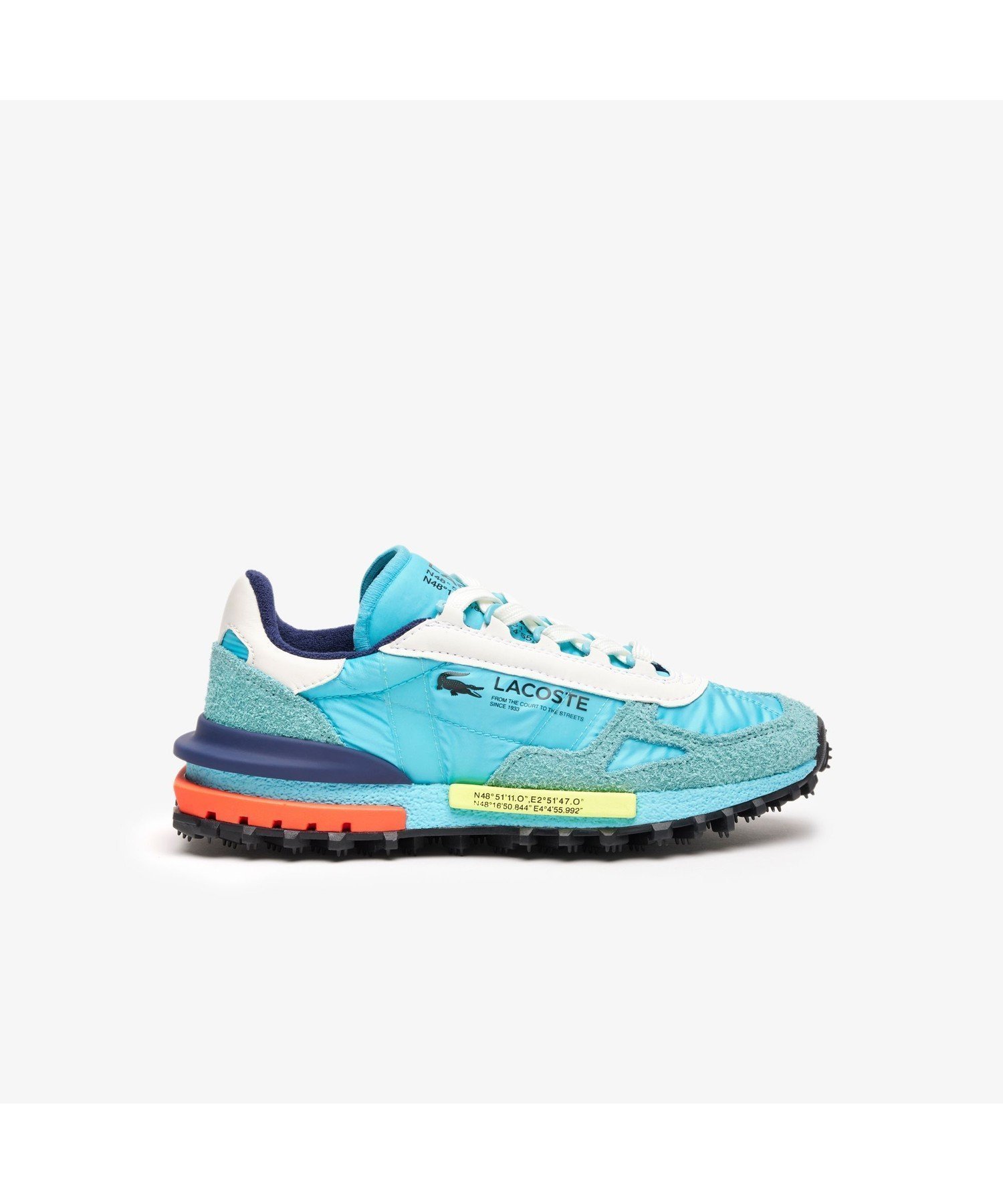【ラコステ/LACOSTE】のレディース ELITE ACTIVE 223 1 SFA インテリア・キッズ・メンズ・レディースファッション・服の通販 founy(ファウニー) 　ファッション　Fashion　レディースファッション　Fashion for Women　アウトドア　Outdoor Clothing　クラシック　Classic, Timeless Style　コンビ　Combo, Combination Style　シューズ　Shoes, Footwear　ラバー　Rubber, Rubber Sole　ランニング　Running, Running Wear, Activewear, Jogging　ターコイズブルー|ID: prp329100004990299 ipo3291000000037378558