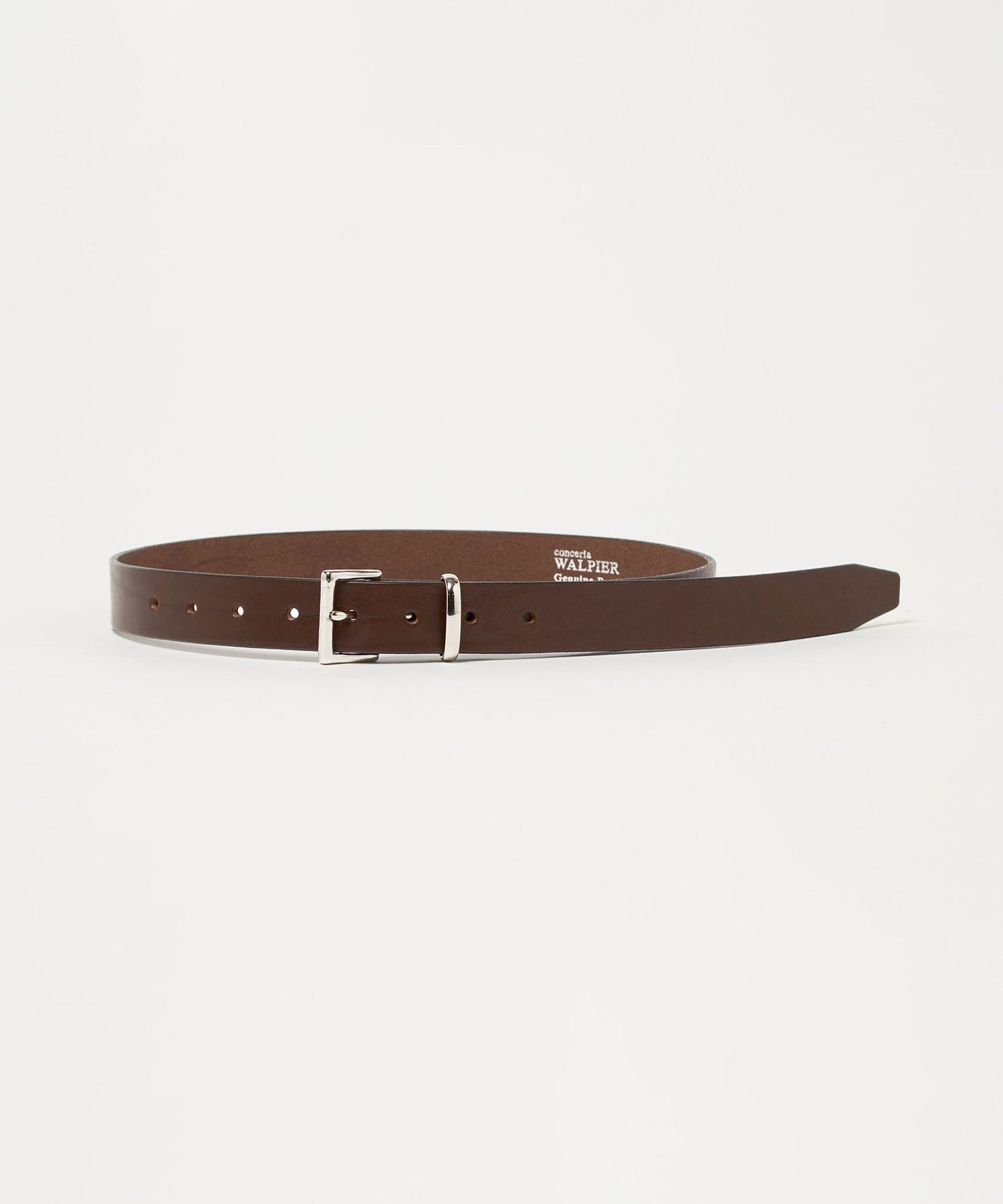 【ユナイテッドアローズ/UNITED ARROWS】のLOEFF スクエアバックル ベルト インテリア・キッズ・メンズ・レディースファッション・服の通販 founy(ファウニー) 　ファッション　Fashion　レディースファッション　Fashion for Women　バッグ　Bags　ベルト&ウエストマーク　Belts & Waist Accessories　シルバー　Silver, Metallic Silver　シンプル　Simple, Minimal　スクエア　Square, Square Shape　ミリタリー　Military, Army Style　DK.BROWN|ID: prp329100004990305 ipo3291000000037378575