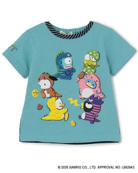 【ナルミヤ オンライン/NARUMIYA ONELINE / KIDS】の【はぴだんぶい】恐竜Tシャツ 大人の最旬トレンドファッション＆コーディネート founy(ファウニー) ファッション Fashion キッズファッション Fashion for Kids ボーダー Border, Stripe ポケット Pocket, Pocket Detail |ID:prp329100004990325