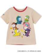 【ナルミヤ オンライン/NARUMIYA ONELINE / KIDS】の【はぴだんぶい】恐竜Tシャツ 大人の最旬トレンドファッション＆コーディネート founy(ファウニー) ファッション Fashion キッズファッション Fashion for Kids ボーダー Border, Stripe ポケット Pocket, Pocket Detail thumbnail 薄ベージュ|ID: prp329100004990325 ipo3291000000037378684