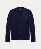 【ラルフローレン/RALPH LAUREN / KIDS】の(ボーイズ 8才~20才)ケーブルニット コットン Vネック カーディガン 大人の最旬トレンドファッション&コーディネート founy(ファウニー) ファッション Fashion キッズファッション Fashion for Kids カーディガン Cardigan, Knitwear スマート Smart, Elegant 長袖 Long Sleeve, Full Sleeve ボーイズ Boyish, Boy Style リブニット Rib Knit, Ribbed Knit thumbnail 410ネイビー|ID: prp329100004990348 ipo3291000000037378774