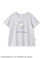 【その他のブランド/Other】の【gelato pique】【KIDS】ワンポイントTシャツ 大人の最旬トレンドファッション＆コーディネート founy(ファウニー) ファッション Fashion キッズファッション Fashion for Kids おすすめ Recommended / Our Picks ギフト プレゼント Gift / Present ショート Short, Short Length スマート Smart, Elegant ベビー Baby, Babywear ボーダー Border, Stripe モコモコ Fuzzy, Fluffy ワンポイント One Point, Statement Accent thumbnail LBLU[081]|ID: prp329100004990352 ipo3291000000037378800