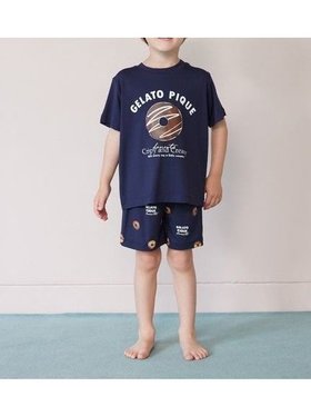 【ジェラート ピケ/gelato pique / KIDS】の【KIDS】ドーナツ総柄パンツ 大人の最旬トレンドファッション＆コーディネート founy(ファウニー) ファッション Fashion キッズファッション Fashion for Kids ボトムス Bottoms なめらか Smooth, Silky Texture スマート Smart, Elegant ハーフ Half, Half-Length プリント Print, Printed Pattern 春 Spring |ID:prp329100004990359
