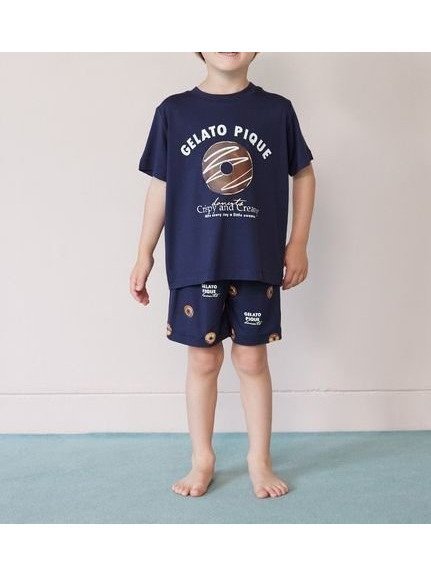 【ジェラート ピケ/gelato pique / KIDS】の【KIDS】ドーナツ総柄パンツ 大人の最旬トレンドファッション＆コーディネート founy(ファウニー) 　ファッション　Fashion　キッズファッション　Fashion for Kids　ボトムス　Bottoms　なめらか　Smooth, Silky Texture　スマート　Smart, Elegant　ハーフ　Half, Half-Length　プリント　Print, Printed Pattern　春　Spring　 other-1|ID: prp329100004990359 ipo3291000000037378824