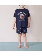 【ジェラート ピケ/gelato pique / KIDS】の【KIDS】ドーナツ総柄パンツ 大人の最旬トレンドファッション＆コーディネート founy(ファウニー) ファッション Fashion キッズファッション Fashion for Kids ボトムス Bottoms なめらか Smooth, Silky Texture スマート Smart, Elegant ハーフ Half, Half-Length プリント Print, Printed Pattern 春 Spring thumbnail NVY[089]|ID: prp329100004990359 ipo3291000000037378825