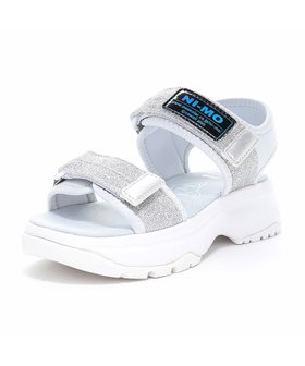 【ムーンスター/MOONSTAR / KIDS】の【MoonStar】NM J153 シルバー 厚底 サンダル 女の子 大人の最旬トレンドファッション＆コーディネート founy(ファウニー) ファッション Fashion キッズファッション Fashion for Kids サマー Summer, Summer Style サンダル Sandals, Summer Shoes シューズ Shoes, Footwear シルバー Silver, Metallic Silver 厚底 Platform Shoes 夏 Summer |ID:prp329100004990366