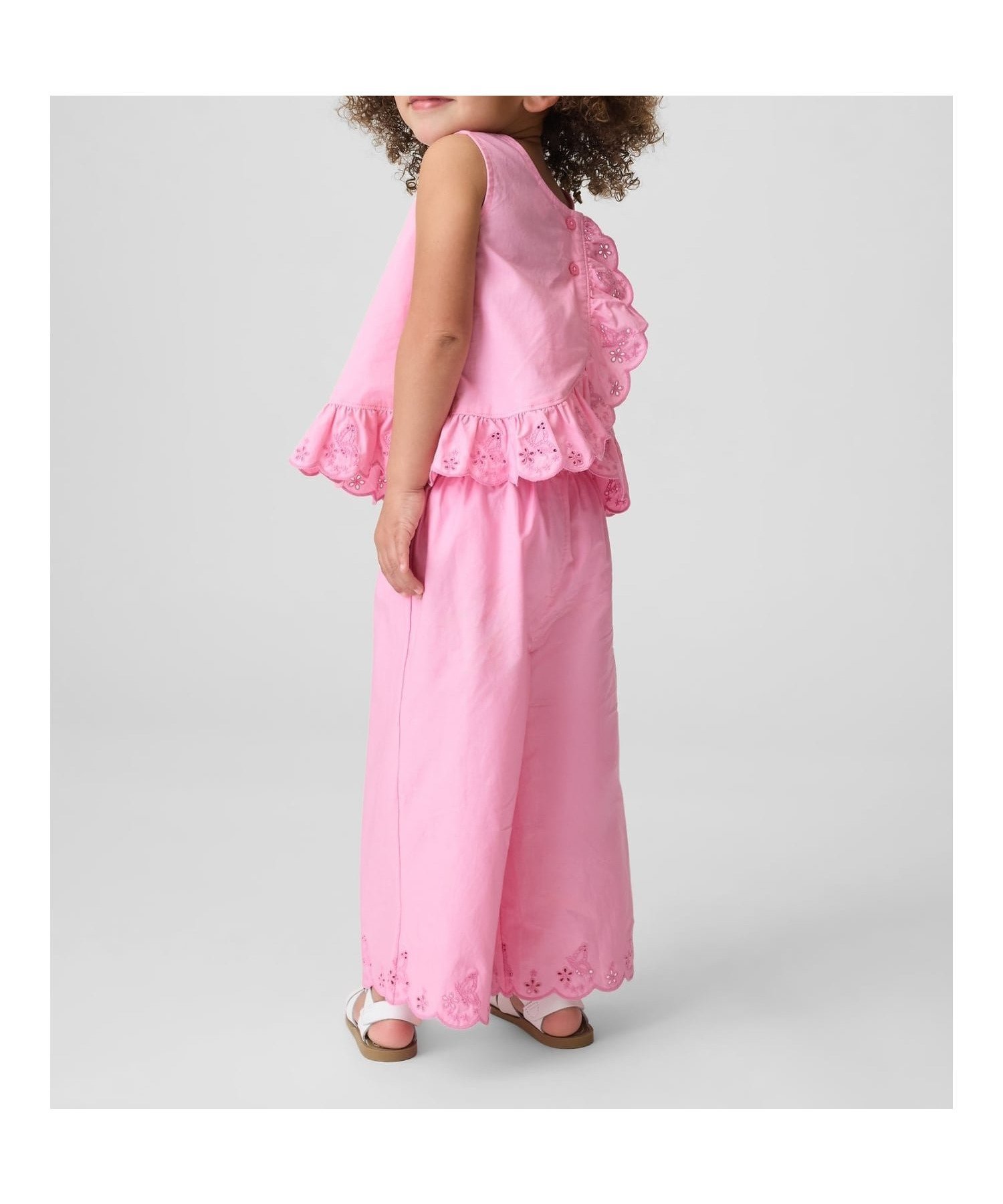 【ギャップ/GAP / KIDS】のアイレット ラッフルフリル コーデセット (幼児・ベビー) 大人の最旬トレンドファッション＆コーディネート founy(ファウニー) 　ファッション　Fashion　キッズファッション　Fashion for Kids　アイレット　Eyelet Lace　ノースリーブ　Sleeveless, No-Sleeve　フィット　Fit, Slim Fit　ベビー　Baby, Babywear　ラウンド　Round, Round Neck　リラックス　Relax, Relaxed Fit　ワイド　Wide, Wide Fit　 other-1|ID: prp329100004990367 ipo3291000000037378851
