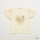 【ブランシェス/branshes / KIDS】の【DisneyCollection/ディズニーコレクション】フリルモチーフ半袖Tシャツ 大人の最旬トレンドファッション＆コーディネート founy(ファウニー) ファッション Fashion キッズファッション Fashion for Kids キャラクター Character, Licensed Characters ギフト プレゼント Gift / Present コレクション Collection, Seasonal Line シフォン Chiffon, Lightweight Fabric フリル Frill, Ruffle マーメイド Mermaid, Fishtail Silhouette モチーフ Motif, Design Theme ラベンダー Lavender 半袖 Short Sleeve, Half Sleeve thumbnail アイボリー|ID: prp329100004990384 ipo3291000000037378911