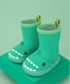 【アイモハ/aimoha / KIDS】のaimoha KIDS/【aimoha-KIDS-】【定番】激かわいい立体的なシャーク レインブーツ 大人の最旬トレンドファッション＆コーディネート founy(ファウニー) ファッション Fashion キッズファッション Fashion for Kids ブロック Block, Solid Block Pattern ベーシック Basic, Essential 定番 Standard, Basic Item thumbnail グリーン|ID: prp329100004990447 ipo3291000000037379175