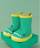 【アイモハ/aimoha / KIDS】のaimoha KIDS/【aimoha-KIDS-】【定番】激かわいい立体的なシャーク レインブーツ 大人の最旬トレンドファッション＆コーディネート founy(ファウニー) ファッション Fashion キッズファッション Fashion for Kids ブロック Block, Solid Block Pattern ベーシック Basic, Essential 定番 Standard, Basic Item thumbnail グリーン系その他|ID: prp329100004990447 ipo3291000000037379180