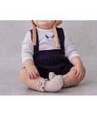 【ナルミヤ オンライン/NARUMIYA ONELINE / KIDS】の【モンポケ】サス付きパンツセット 大人の最旬トレンドファッション＆コーディネート founy(ファウニー) ファッション Fashion キッズファッション Fashion for Kids ボトムス Bottoms サスペンダー Suspenders, Braces ポケット Pocket, Pocket Detail ロンパース Romper, Jumpsuit thumbnail ライト グレー|ID: prp329100004990448 ipo3291000000037379186