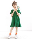 【その他のブランド/Other】のポロシャツワンピース ポケット 襟 衿 子供服 キッズ 女の子 Bee 大人の最旬トレンドファッション＆コーディネート founy(ファウニー) ファッション Fashion キッズファッション Fashion for Kids ワンピース Dresses トレンド Trend, Trending Now フレア Flare, Flared ポケット Pocket, Pocket Detail ポロシャツ Polo Shirt, Collared Tee thumbnail グリーン|ID: prp329100004990451 ipo3291000000037379203