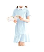 【その他のブランド/Other】のポロシャツワンピース ポケット 襟 衿 子供服 キッズ 女の子 Bee 大人の最旬トレンドファッション＆コーディネート founy(ファウニー) ファッション Fashion キッズファッション Fashion for Kids ワンピース Dresses トレンド Trend, Trending Now フレア Flare, Flared ポケット Pocket, Pocket Detail ポロシャツ Polo Shirt, Collared Tee thumbnail サックスブルー|ID: prp329100004990451 ipo3291000000037379204
