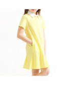 【その他のブランド/Other】のポロシャツワンピース ポケット 襟 衿 子供服 キッズ 女の子 Bee 大人の最旬トレンドファッション＆コーディネート founy(ファウニー) ファッション Fashion キッズファッション Fashion for Kids ワンピース Dresses トレンド Trend, Trending Now フレア Flare, Flared ポケット Pocket, Pocket Detail ポロシャツ Polo Shirt, Collared Tee thumbnail ライトイエロー|ID: prp329100004990451 ipo3291000000037379207