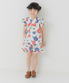 【チルツー/chil2 / KIDS】のフリル甚平上下セット 大人の最旬トレンドファッション＆コーディネート founy(ファウニー) ファッション Fashion キッズファッション Fashion for Kids フリル Frill, Ruffle thumbnail Bアサガオ|ID: prp329100004990458 ipo3291000000037379227