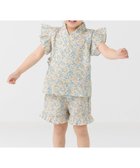 【チルツー/chil2 / KIDS】のフリル甚平上下セット 大人の最旬トレンドファッション＆コーディネート founy(ファウニー) ファッション Fashion キッズファッション Fashion for Kids フリル Frill, Ruffle thumbnail F小花|ID: prp329100004990458 ipo3291000000037379231