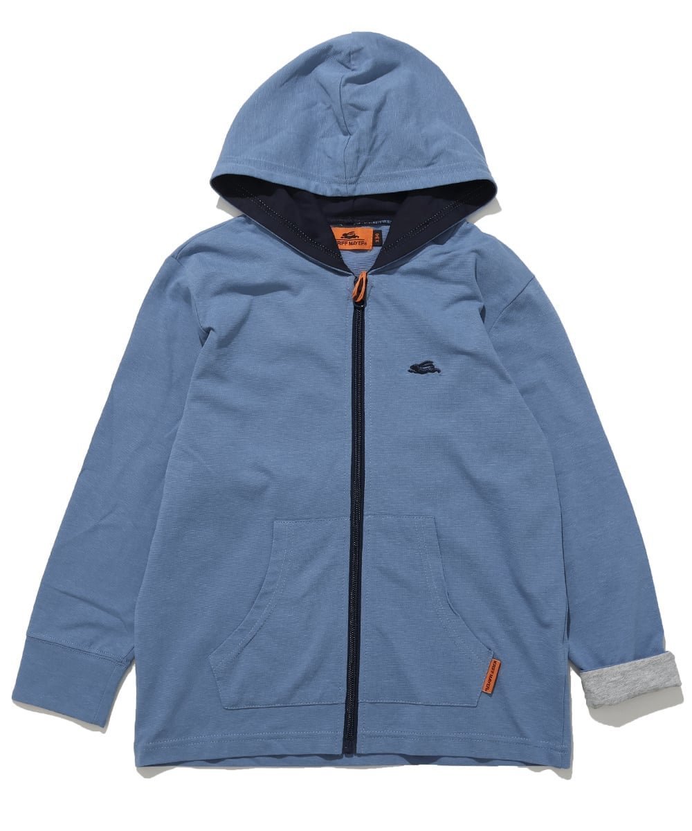 【クリフメイヤー キッズ/KRIFF MAYER / KIDS】のUVカットさらパーカー インテリア・キッズ・メンズ・レディースファッション・服の通販 founy(ファウニー) 　ファッション　Fashion　キッズファッション　Fashion for Kids　春　Spring　秋　Autumn　スタンダード　Standard, Basic　長袖　Long Sleeve, Full Sleeve　パーカー　Hoodie, Parka　ベーシック　Basic, Essential　メンズ　Men's, Menswear　2026年　2026　2026春夏・S/S　Spring/Summer 2026 SS26　BLUE|ID: prp329100004990464 ipo3291000000037379249