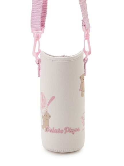 【ジェラート ピケ/gelato pique / KIDS】の【KIDS】アイスクリームベア柄ボトルホルダー インテリア・キッズ・メンズ・レディースファッション・服の通販 founy(ファウニー) 　ファッション　Fashion　キッズファッション　Fashion for Kids　おすすめ　Recommended / Our Picks　カラフル　Colorful Design　ギフト プレゼント　Gift / Present　スマート　Smart, Elegant　スーツ　Suit, Formalwear　プリント　Print, Printed Pattern　ラップ　Wrap, Wrap Design　ワンポイント　One Point, Statement Accent　PNK[066]|ID: prp329100004990593 ipo3291000000037380525