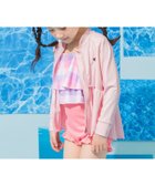 【エフオー オンラインストア/F.O.Online Store / KIDS】の【UVカット】フリルラッシュガード 大人の最旬トレンドファッション＆コーディネート founy(ファウニー) ファッション Fashion キッズファッション Fashion for Kids おすすめ Recommended / Our Picks フリル Frill, Ruffle ワンポイント One Point, Statement Accent 夏 Summer 水着 Swimsuit, Swimwear thumbnail ピンク|ID: prp329100004990602 ipo3291000000037380572