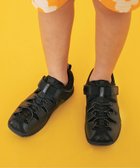 【エフオー オンラインストア/F.O.Online Store / KIDS】のシティ水抜きサンダル 大人の最旬トレンドファッション＆コーディネート founy(ファウニー) ファッション Fashion キッズファッション Fashion for Kids サンダル Sandals, Summer Shoes thumbnail ブラック|ID: prp329100004990605 ipo3291000000037380583