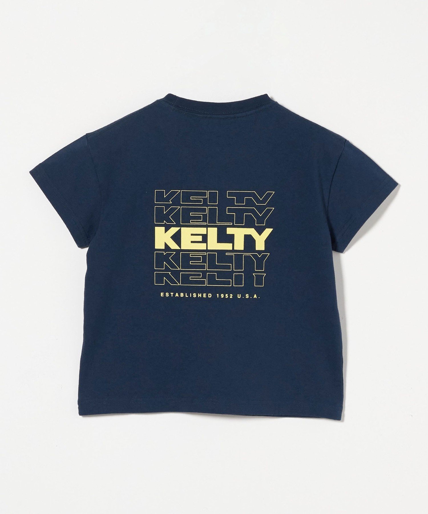 【ユナイテッドアローズ/UNITED ARROWS / KIDS】の【別注】 KELTY プリント Tシャツ / キッズ 100cm-130cm インテリア・キッズ・メンズ・レディースファッション・服の通販 founy(ファウニー) 　ファッション　Fashion　キッズファッション　Fashion for Kids　アウトドア　Outdoor Clothing　カリフォルニア　California, Cali Style　グラフィック　Graphic, Graphic Design　人気　Popular, Best Seller　フィット　Fit, Slim Fit　プリント　Print, Printed Pattern　別注　Limited Edition, Custom Order　アウトレット　Outlet / Clearance　おすすめ　Recommended / Our Picks　NAVY|ID: prp329100004990806 ipo3291000000037380867