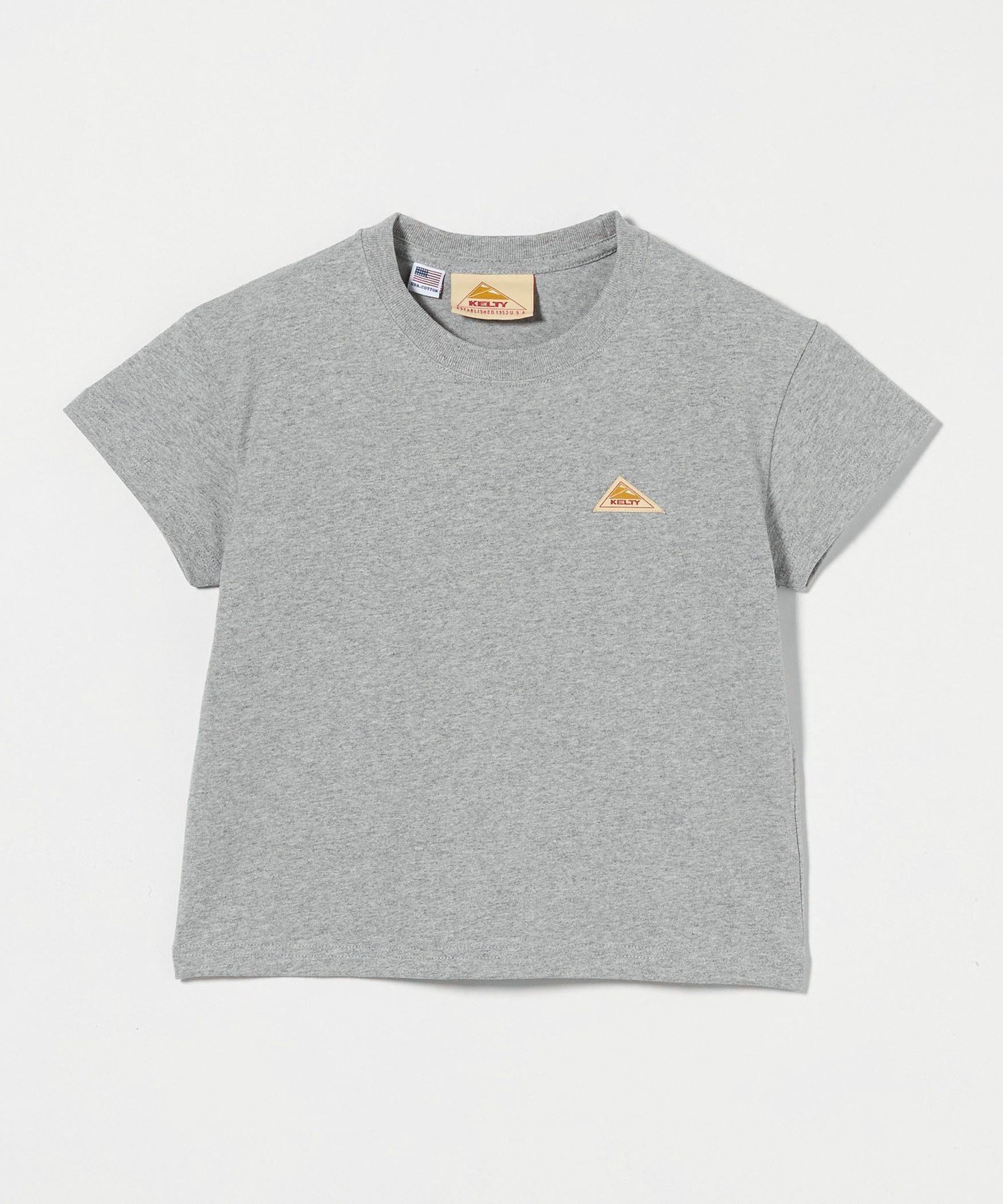【ユナイテッドアローズ/UNITED ARROWS / KIDS】の【別注】 KELTY プリント Tシャツ / キッズ 100cm-130cm インテリア・キッズ・メンズ・レディースファッション・服の通販 founy(ファウニー) 　ファッション　Fashion　キッズファッション　Fashion for Kids　アウトドア　Outdoor Clothing　カリフォルニア　California, Cali Style　グラフィック　Graphic, Graphic Design　人気　Popular, Best Seller　フィット　Fit, Slim Fit　プリント　Print, Printed Pattern　別注　Limited Edition, Custom Order　アウトレット　Outlet / Clearance　おすすめ　Recommended / Our Picks　LT.GRAY|ID: prp329100004990806 ipo3291000000037380869