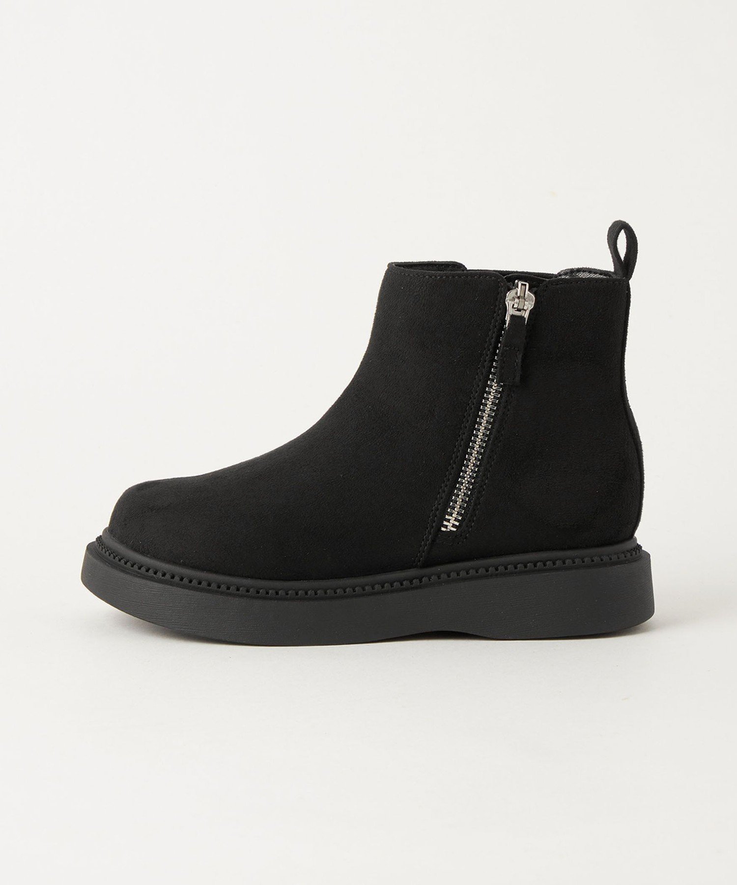 【ユナイテッドアローズ/UNITED ARROWS / KIDS】のサイドジップゴアブーツ / キッズ 17cm-21cm インテリア・キッズ・メンズ・レディースファッション・服の通販 founy(ファウニー) 　ファッション　Fashion　キッズファッション　Fashion for Kids　ウォーム　Warm Fabric　厚底　Platform Shoes　秋　Autumn　ショート　Short, Short Length　ソックス　Socks, Hosiery　タイツ　Tights, Legwear　人気　Popular, Best Seller　冬　Winter / This Winter　アウトレット　Outlet / Clearance　2024年　2024　2024-2025秋冬・A/W　Autumn/Winter 2024–25 AW24–25　BLACK|ID: prp329100004990835 ipo3291000000037380903