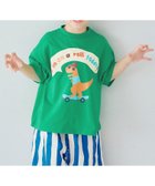 【エフオー オンラインストア/F.O.Online Store / KIDS】のバリエーショングラフィックTシャツ 全10色 大人の最旬トレンドファッション＆コーディネート founy(ファウニー) ファッション Fashion キッズファッション Fashion for Kids グラフィック Graphic, Graphic Design プリント Print, Printed Pattern 夏 Summer 犬 Dog thumbnail グリーン|ID: prp329100004991070 ipo3291000000037381318
