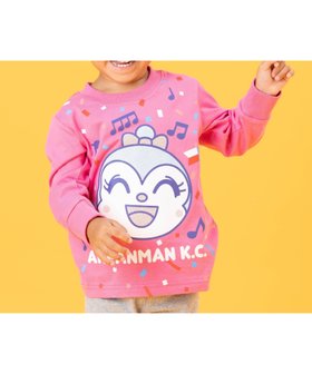【アンパンマンキッズコレクション/ANPANMAN KIDS COLLECTION / KIDS】のANPANMAN KIDS COLLECTION/ドキンちゃんコキンちゃんスマイル長袖Tシャツ 大人の最旬トレンドファッション＆コーディネート founy(ファウニー) ファッション Fashion キッズファッション Fashion for Kids カラフル Colorful Design キャラクター Character, Licensed Characters コレクション Collection, Seasonal Line ドット Polka Dot, Dot Pattern 長袖 Long Sleeve, Full Sleeve フロント Front, Front Design ベビー Baby, Babywear ボーイズ Boyish, Boy Style メンズ Men's, Menswear ギフト プレゼント Gift / Present |ID:prp329100004991078