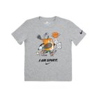 【ルーキー/ROOKIE / KIDS】のキッズ(105-120cm) NIKE(ナイキ) 半袖Tシャツ NKB I AM SPORT BOXY GRAPHIC TE 大人の最旬トレンドファッション＆コーディネート founy(ファウニー) ファッション Fashion キッズファッション Fashion for Kids キャラクター Character, Licensed Characters グラフィック Graphic, Graphic Design シンプル Simple, Minimal スポーツ Sports, Activewear ワンポイント One Point, Statement Accent 半袖 Short Sleeve, Half Sleeve thumbnail gray|ID: prp329100004991100 ipo3291000000037381485