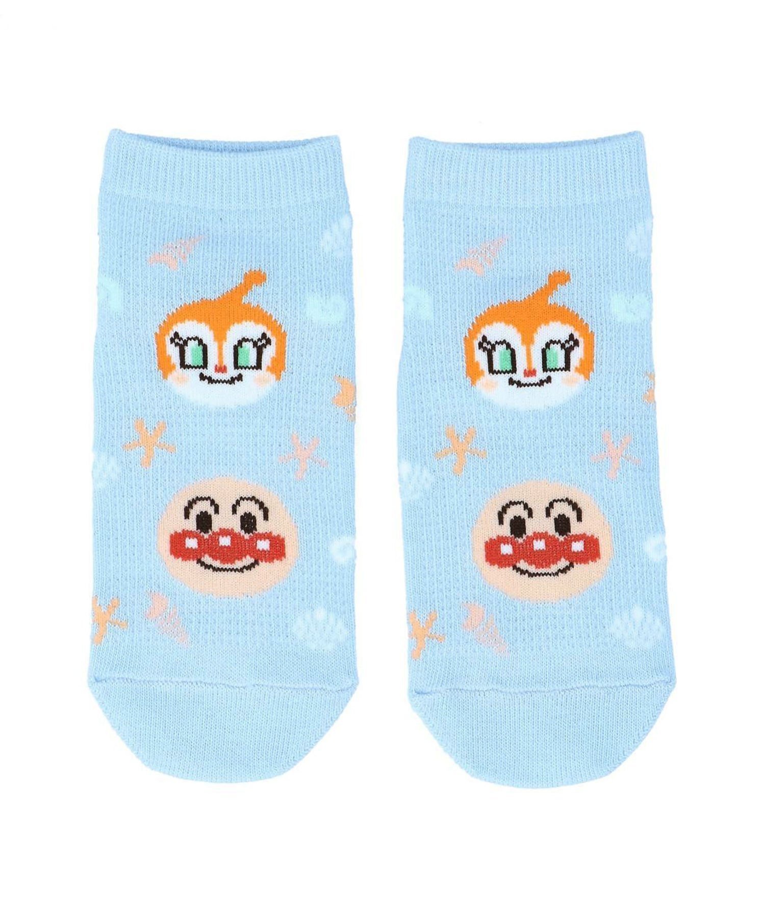 【アンパンマンキッズコレクション/ANPANMAN KIDS COLLECTION / KIDS】のANPANMAN KIDS COLLECTION/シェル柄メッシュショートソックス インテリア・キッズ・メンズ・レディースファッション・服の通販 founy(ファウニー) 　ファッション　Fashion　キッズファッション　Fashion for Kids　カラフル　Colorful Design　キャラクター　Character, Licensed Characters　コレクション　Collection, Seasonal Line　ソックス　Socks, Hosiery　ベビー　Baby, Babywear　ボーイズ　Boyish, Boy Style　メッシュ　Mesh, Net Fabric　メンズ　Men's, Menswear　日本製　Made In Japan　ギフト プレゼント　Gift / Present　サックスブルー|ID: prp329100004991102 ipo3291000000037381490
