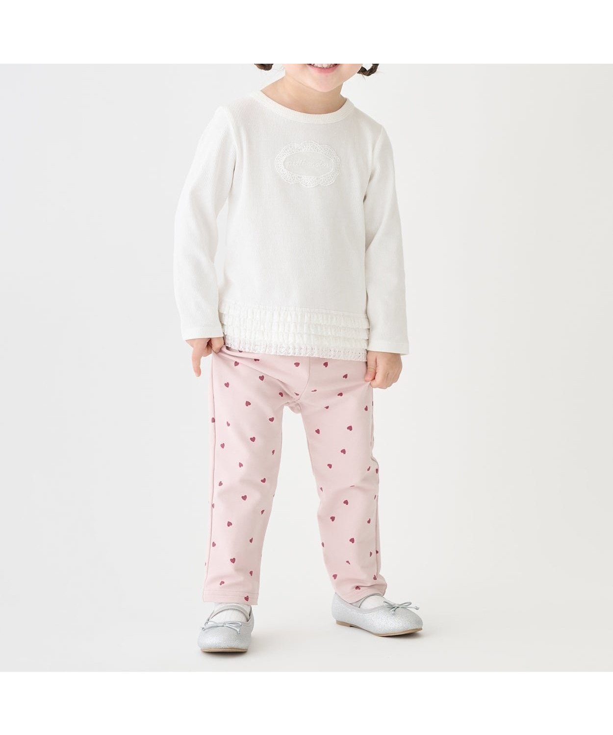 【ナルミヤ オンライン/NARUMIYA ONELINE / KIDS】の【防汚】ゆるんパンツ インテリア・キッズ・メンズ・レディースファッション・服の通販 founy(ファウニー) 　ファッション　Fashion　キッズファッション　Fashion for Kids　ボトムス　Bottoms　ポケット　Pocket, Pocket Detail　リラックス　Relax, Relaxed Fit　ライト ピンク|ID: prp329100004991104 ipo3291000000037381504