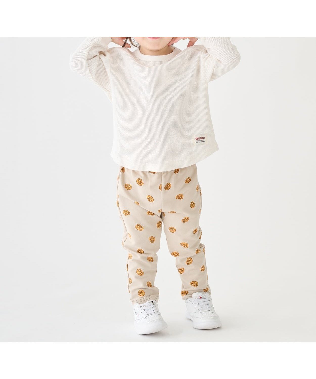 【ナルミヤ オンライン/NARUMIYA ONELINE / KIDS】の【防汚】ゆるんパンツ インテリア・キッズ・メンズ・レディースファッション・服の通販 founy(ファウニー) 　ファッション　Fashion　キッズファッション　Fashion for Kids　ボトムス　Bottoms　ポケット　Pocket, Pocket Detail　リラックス　Relax, Relaxed Fit　薄ベージュ|ID: prp329100004991104 ipo3291000000037381506
