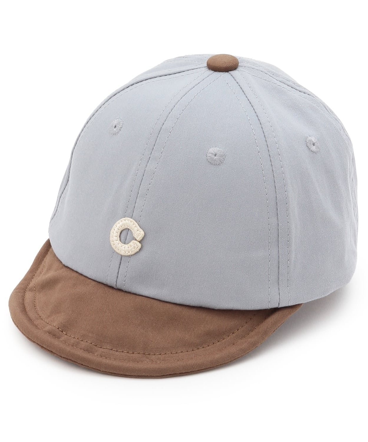 【ナルミヤ オンライン/NARUMIYA ONELINE / KIDS】の【UV加工】アルファベットロゴキャップ インテリア・キッズ・メンズ・レディースファッション・服の通販 founy(ファウニー) 　ファッション　Fashion　キッズファッション　Fashion for Kids　キャップ　Cap, Baseball Cap　ベーシック　Basic, Essential　サックス|ID: prp329100004991107 ipo3291000000037381526