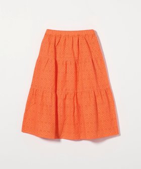 【ユナイテッドアローズ/UNITED ARROWS / KIDS】のローンレース ティアードスカート / キッズ 140cm-160cm 大人の最旬トレンドファッション＆コーディネート founy(ファウニー) ファッション Fashion キッズファッション Fashion for Kids ギャザー Gathered, Ruffled ティアード Tiered, Tiered Style ティアードスカート Tiered Skirt, Flounced Skirt レース Lace, Lace Fabric アウトレット Outlet / Clearance おすすめ Recommended / Our Picks 夏 Summer |ID:prp329100004991111