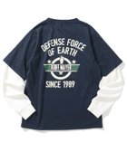 【クリフメイヤー キッズ/KRIFF MAYER / KIDS】のぬくテクJOIN-T(地球防衛軍) 大人の最旬トレンドファッション＆コーディネート founy(ファウニー) ファッション Fashion キッズファッション Fashion for Kids キャラクター Character, Licensed Characters スタンダード Standard, Basic 長袖 Long Sleeve, Full Sleeve ベーシック Basic, Essential メンズ Men's, Menswear A/W・秋冬 Autumn/Winter 2025年 2025 2025-2026秋冬・A/W Autumn/Winter 2025–26 AW25–26 thumbnail NAVY|ID: prp329100004991114 ipo3291000000037381546