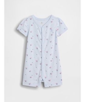 【ギャップ/GAP / KIDS】のプリント ロンパース (ベビー) 大人の最旬トレンドファッション＆コーディネート founy(ファウニー) ファッション Fashion キッズファッション Fashion for Kids ストレート Straight, Straight Cut フィット Fit, Slim Fit プリント Print, Printed Pattern ベビー Baby, Babywear リラックス Relax, Relaxed Fit ロンパース Romper, Jumpsuit 半袖 Short Sleeve, Half Sleeve |ID:prp329100004991135