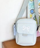 【ミニョントレフル ルーム403 セレクト/mignon trefle Room403 selected / KIDS】のlulu noix/リボンショルダーバッグ ブルー|ID: prp329100004991142 ipo3291000000037381673