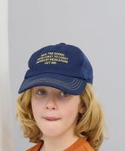 【グローバルワーク/GLOBAL WORK / KIDS】の洗えるドライトラッカーCAP/キッズ/666198 大人の最旬トレンドファッション＆コーディネート founy(ファウニー) ファッション Fashion キッズファッション Fashion for Kids おすすめ Recommended / Our Picks シンプル Simple, Minimal デニム Denim, Jeans Material 帽子 Hat, Headwear 洗える Machine Washable thumbnail ネイビーテキストシシュウ88|ID: prp329100004991209 ipo3291000000037381985