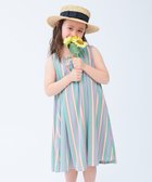 【デビロック/devirock / KIDS】の【涼感 サラッとメッシュ】総柄 タンクワンピース 子供服 キッズ 女の子 速乾 26SS 大人の最旬トレンドファッション＆コーディネート founy(ファウニー) ファッション Fashion キッズファッション Fashion for Kids ワンピース Dresses ストレッチ Stretch, Stretchy Fabric タンク Tank Top, Sleeveless Top メッシュ Mesh, Net Fabric 夏 Summer 2026年 2026 2026春夏・S/S Spring/Summer 2026 SS26 thumbnail 010-マルチ-パープル系|ID: prp329100004991220 ipo3291000000037382052
