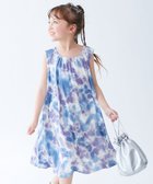 【デビロック/devirock / KIDS】の【涼感 サラッとメッシュ】総柄 タンクワンピース 子供服 キッズ 女の子 速乾 26SS 大人の最旬トレンドファッション＆コーディネート founy(ファウニー) ファッション Fashion キッズファッション Fashion for Kids ワンピース Dresses ストレッチ Stretch, Stretchy Fabric タンク Tank Top, Sleeveless Top メッシュ Mesh, Net Fabric 夏 Summer 2026年 2026 2026春夏・S/S Spring/Summer 2026 SS26 thumbnail 030-タイダイ-パープル|ID: prp329100004991220 ipo3291000000037382054