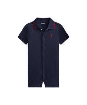 【ラルフローレン/RALPH LAUREN / KIDS】の(ベビー)ソフト コットン ポロ ショートオール 大人の最旬トレンドファッション&コーディネート founy(ファウニー) ファッション Fashion キッズファッション Fashion for Kids ショート Short, Short Length ベビー Baby, Babywear ポロシャツ Polo Shirt, Collared Tee 半袖 Short Sleeve, Half Sleeve |ID:prp329100004991287