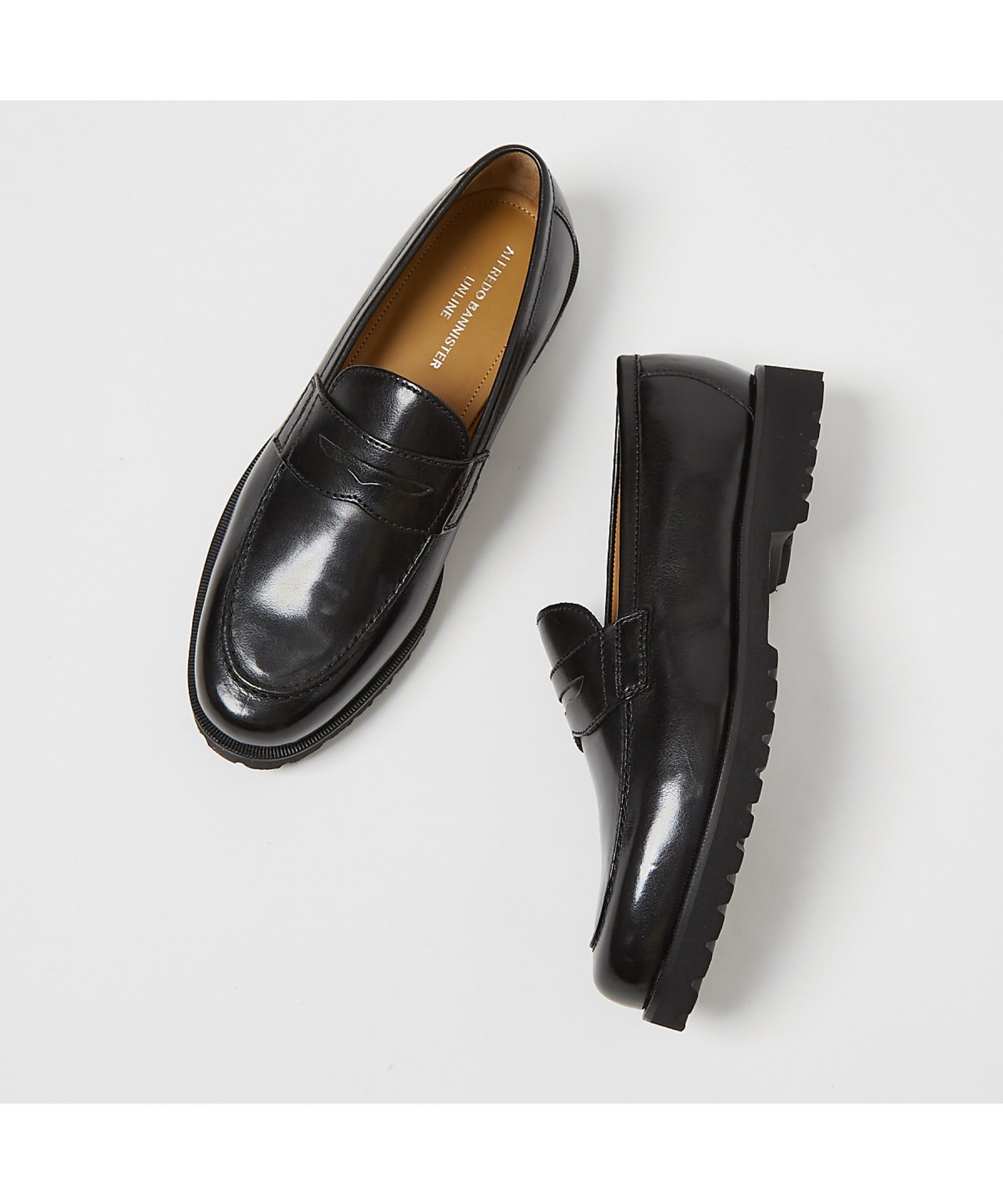 【アルフレッド バニスター/alfredoBANNISTER / MEN】の【定番人気】コインローファー / ベジタブルタンニンレザー使用 インテリア・キッズ・メンズ・レディースファッション・服の通販 founy(ファウニー) 　ファッション　Fashion　メンズファッション　Fashion for Men　セットアップ　Set-Up, Coordinated Outfit　ビジネス 仕事 通勤　Business / Work / Commuting　ラウンド　Round, Round Neck　ラバー　Rubber, Rubber Sole　人気　Popular, Best Seller　定番　Standard, Basic Item　ブラック系その他2|ID: prp329100004991366 ipo3291000000037382702